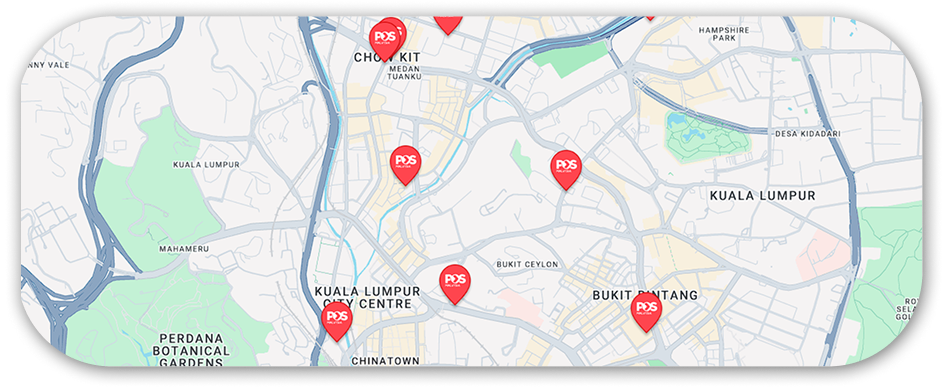 Pos Malaysia Agent Map